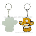 cute cartoon design custom pvc keychain as advertising gift